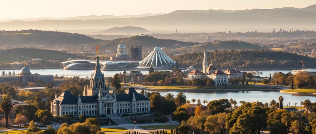 Australiens Hauptstadt Canberra
