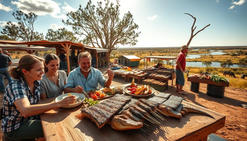 Beliebtheit von Krokodilfleisch in Australien