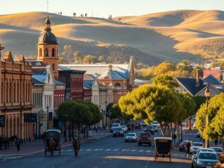 Bendigo Stadt in Australien