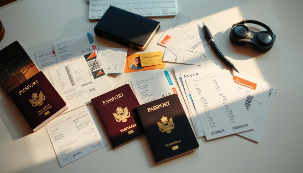 Dokumente für Australienreise