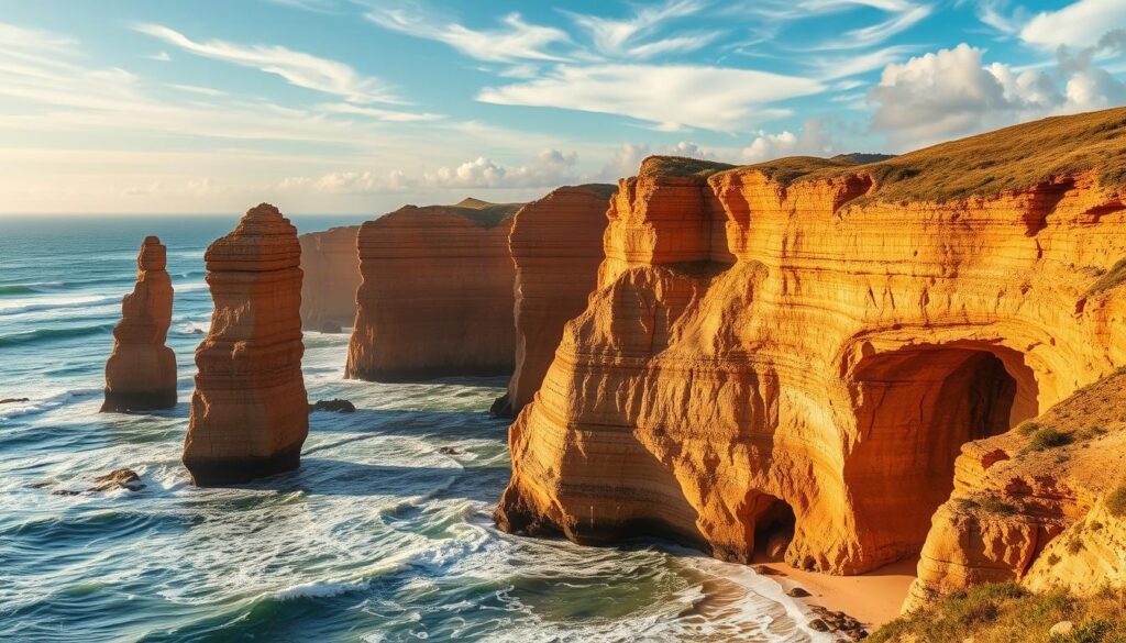 Geologische Formationen im Port-Campbell-Nationalpark