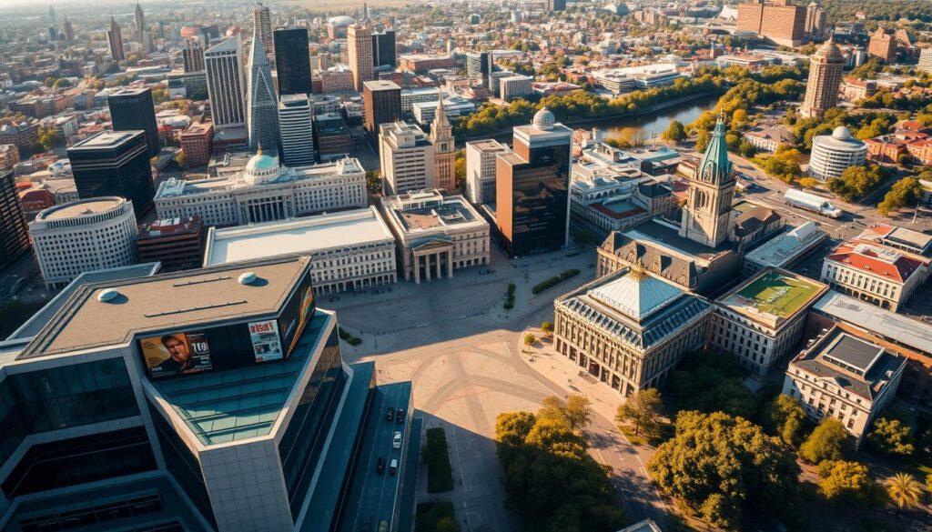 Geschichtliche Entwicklung des Federation Square