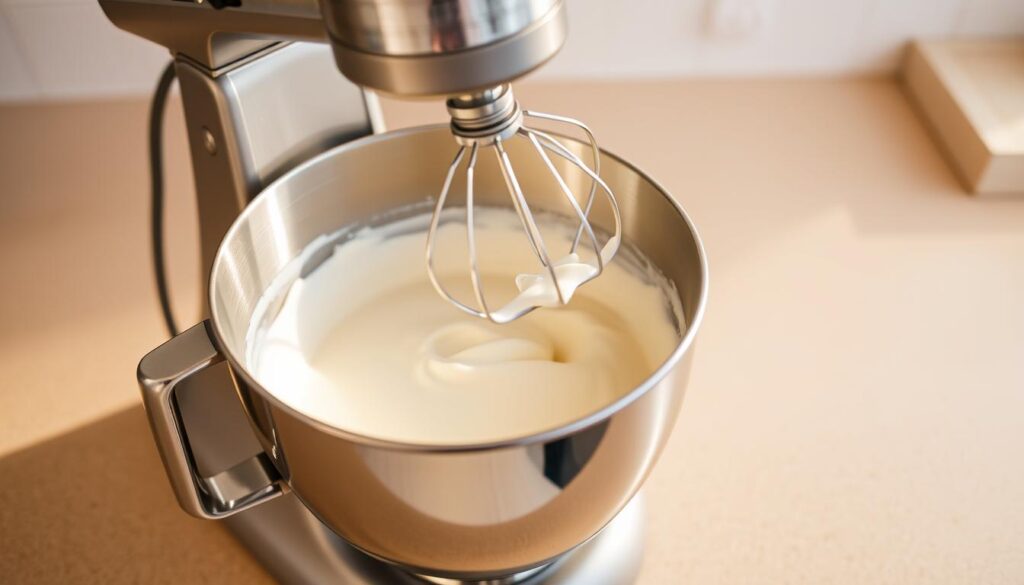 Handmixer für Lamington-Teig
