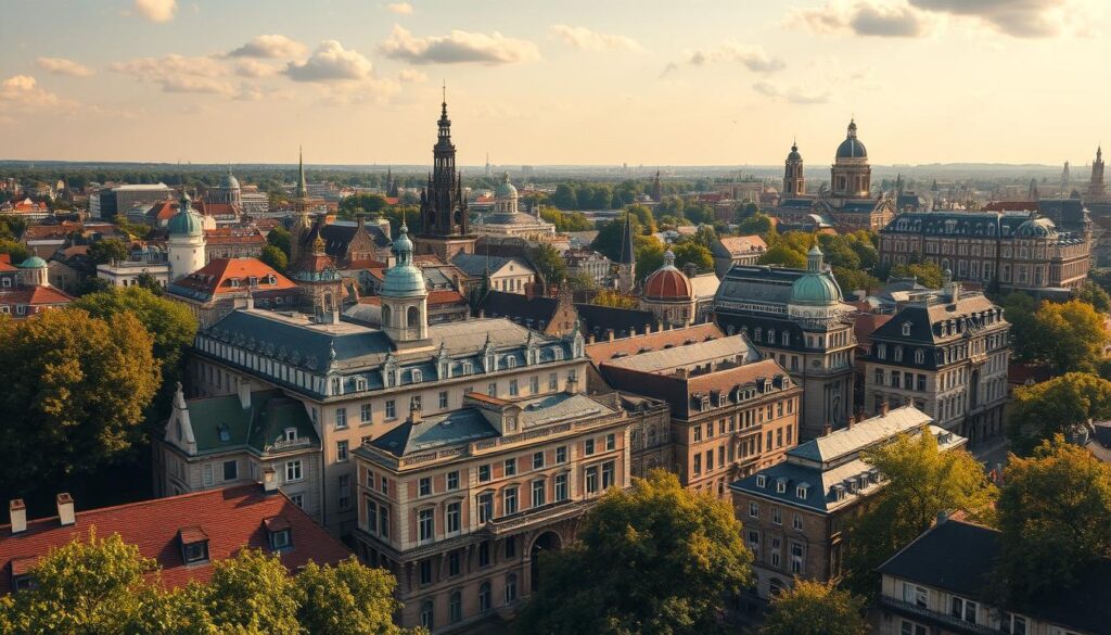 Historische Entwicklung von West End