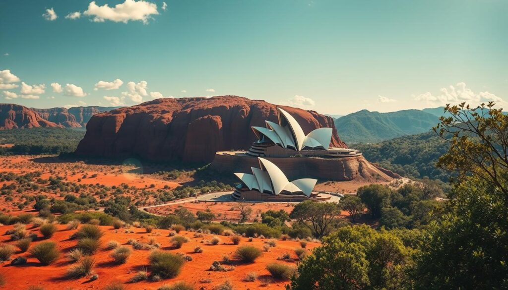 Historische und kulturelle Orte in Australien