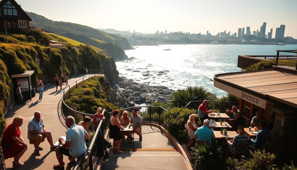 Kulinarische Pausen entlang der Küste Sydneys