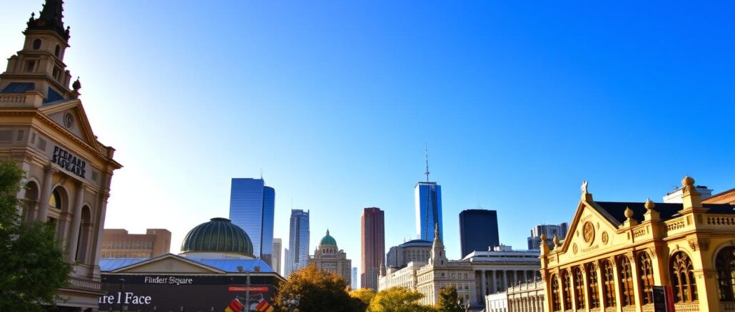 Melbourne Stadt Australiens