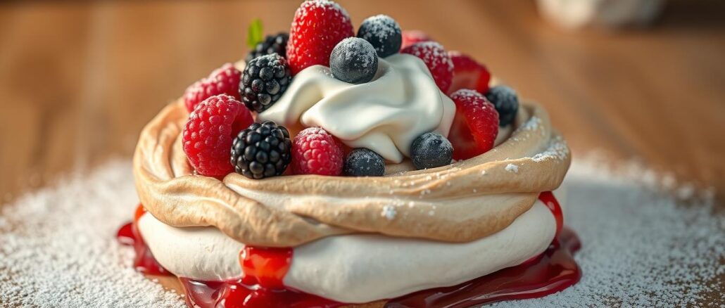 Pavlova Dessert