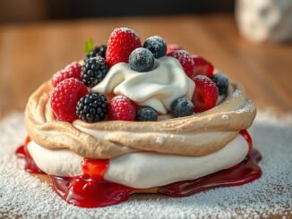 Pavlova Dessert