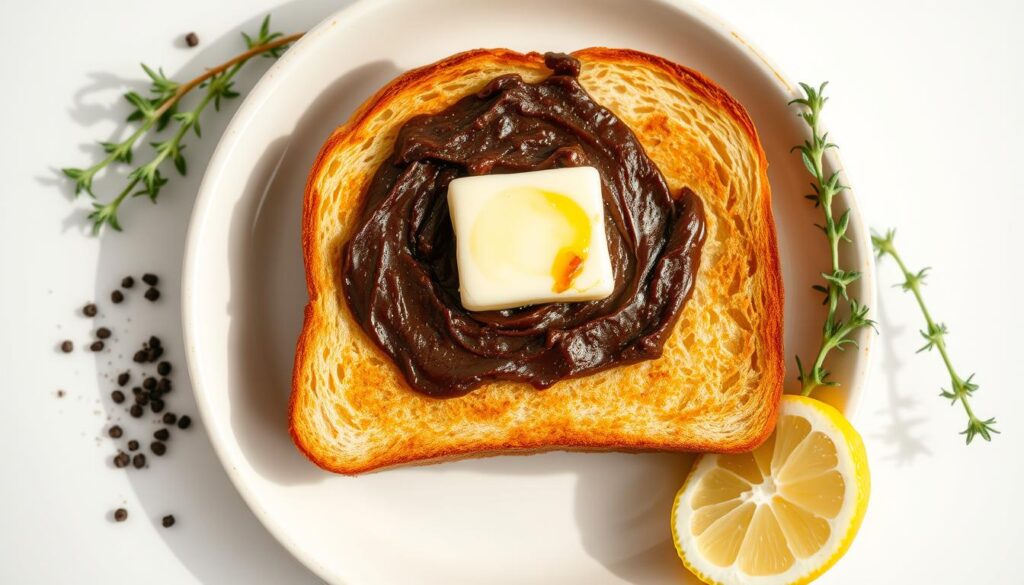 Servierempfehlungen für Vegemite Toast