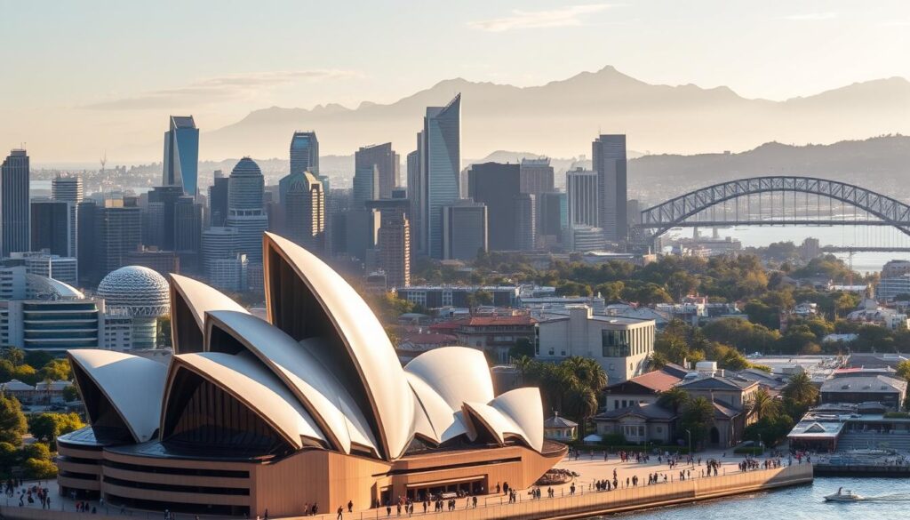 Städtische Kultur Australiens