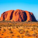 Uluru Wahrzeichen